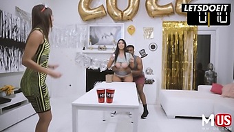 Voluptuous Violet Myers, A Spoiled Beauty, Celebrates Her Birthday With A Massive Bbc Romp - Letsdoeit